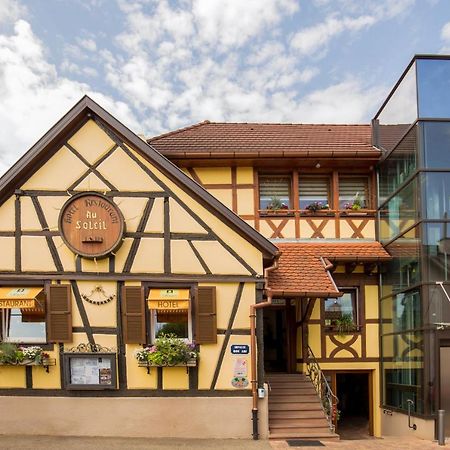 Hotel Au Soleil Wettolsheim Exterior foto