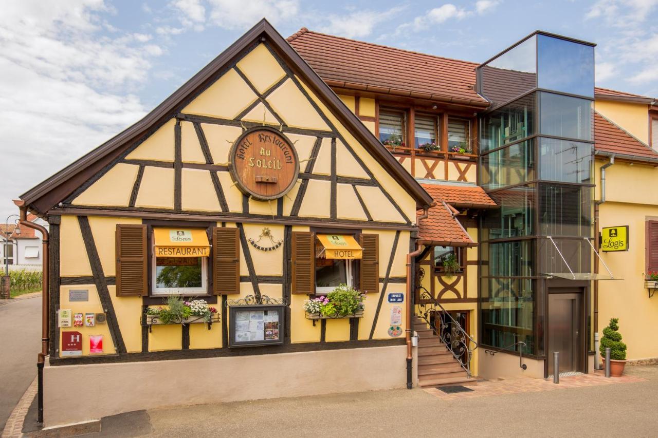 Hotel Au Soleil Wettolsheim Exterior foto