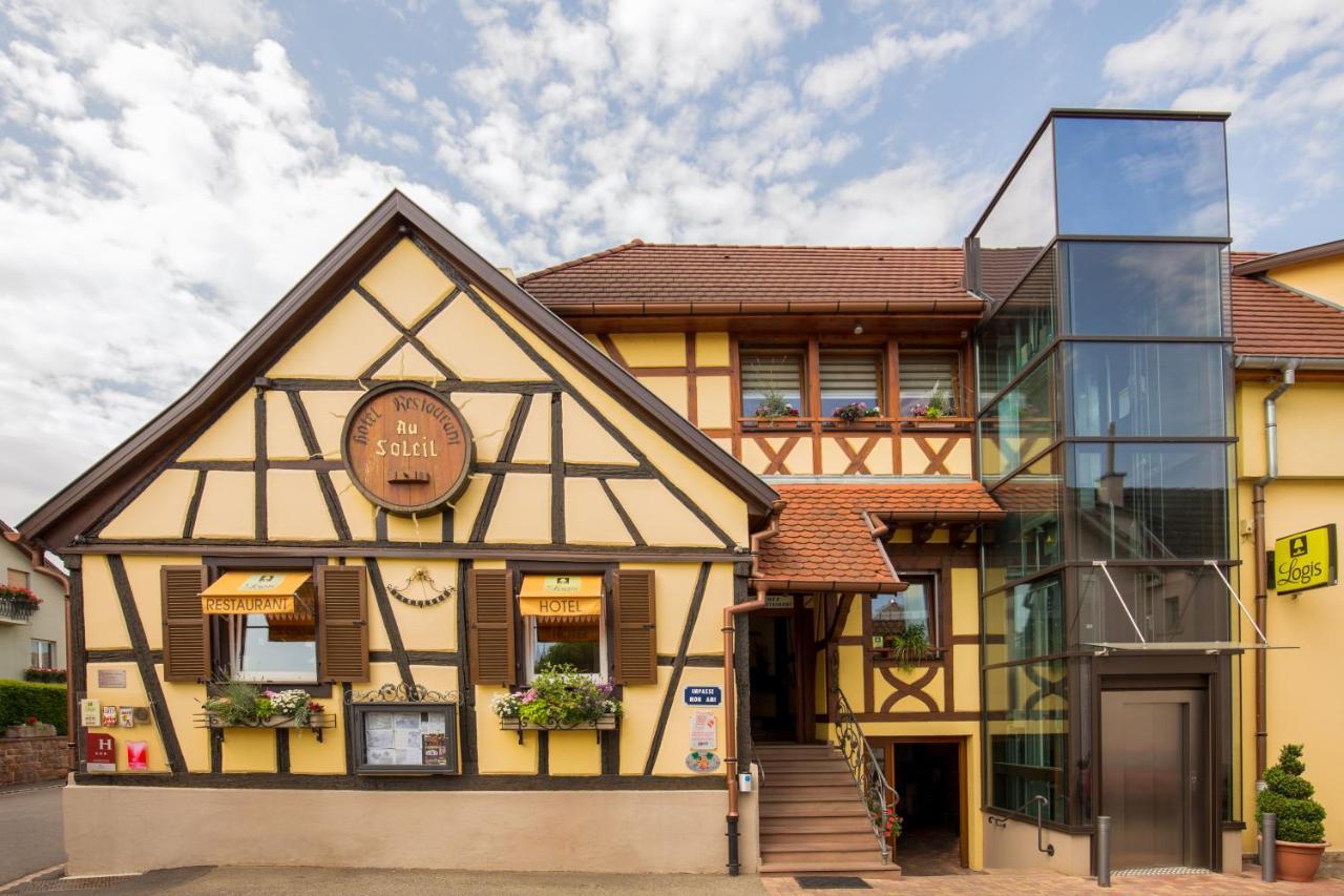 Hotel Au Soleil Wettolsheim Exterior foto