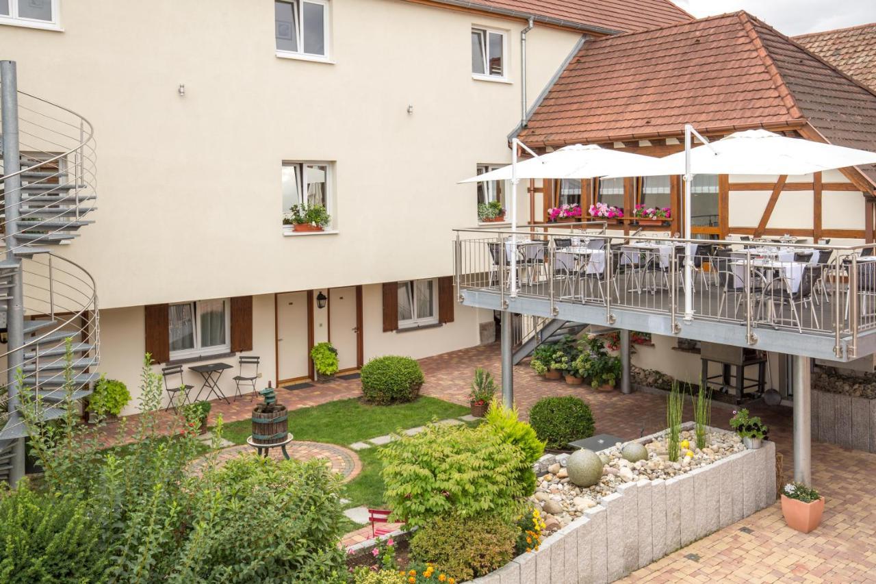 Hotel Au Soleil Wettolsheim Exterior foto